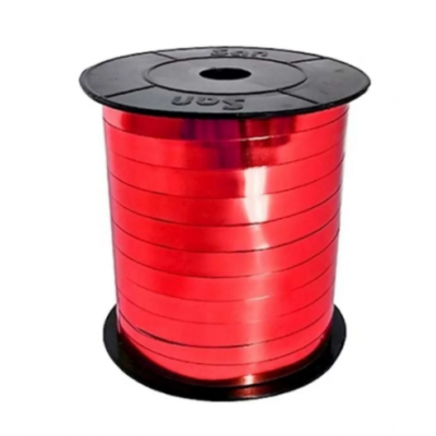 Metalik Kırmızı Rafya