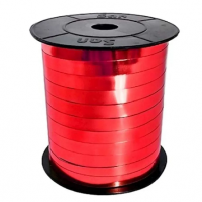 Metalik Kırmızı Rafya