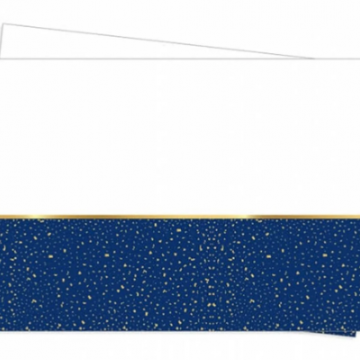 Roll-Up Plastik Masa Örtüsü Mavi