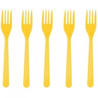 Roll Up Sarı Çatal 25'li